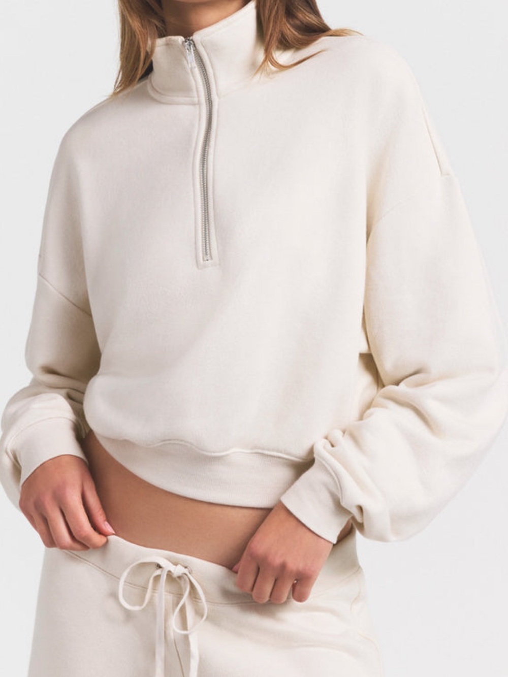 SKIMS | French Terry Half Zip